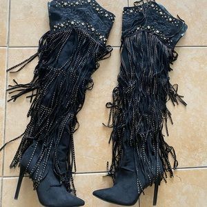 Cape Robbin High Tide Cowboy Over The Knee Boots Women, Western Cowgirl Boots